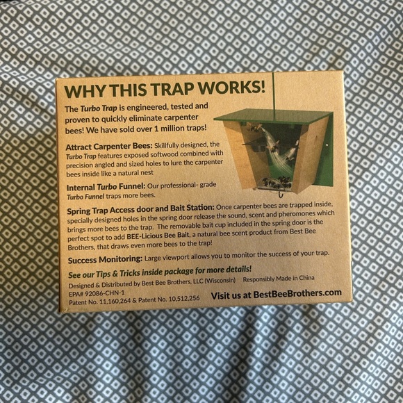 Bee Brothers Bee Traps 3 pack NEW - Picture 6 of 9